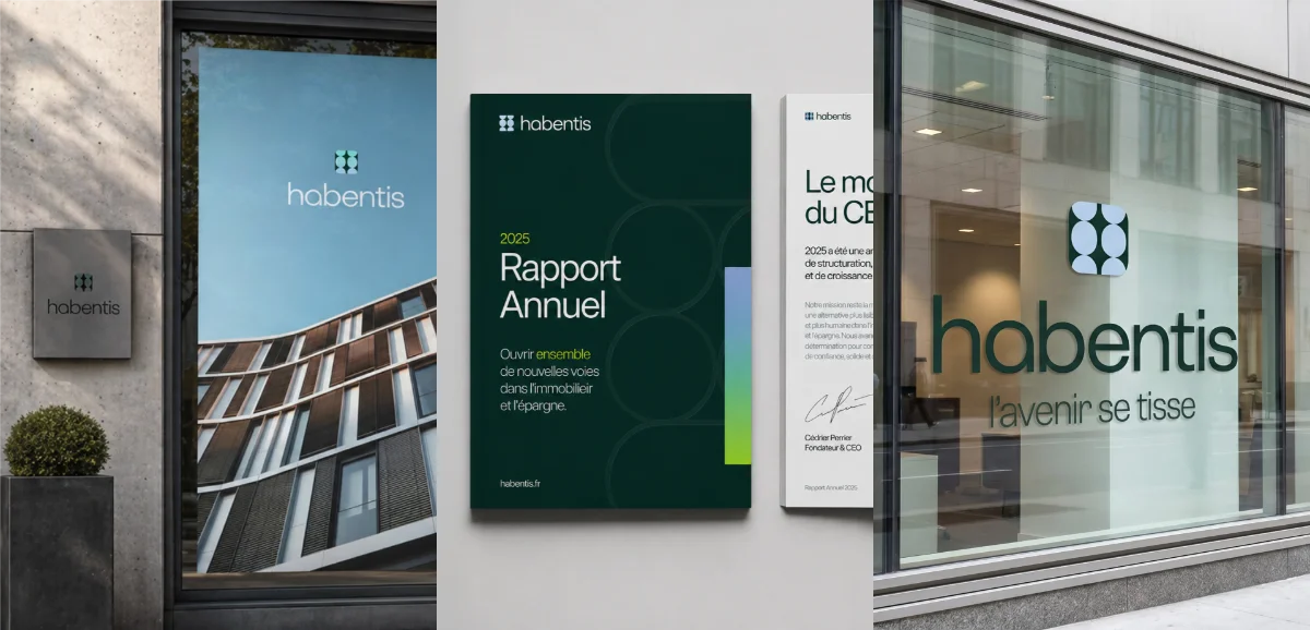 Dépose ici : une planche de 3 supports mockupés (carte, packaging, écran)